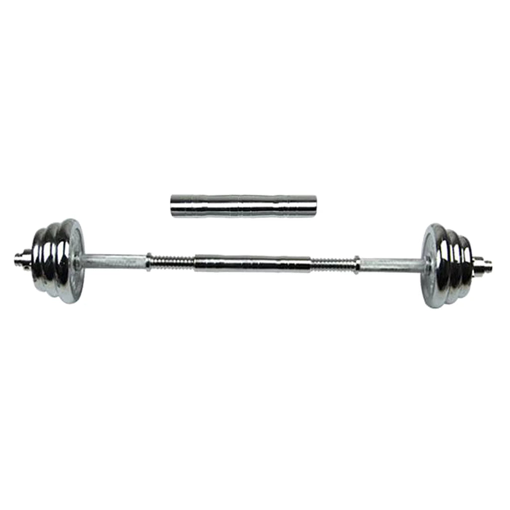 Dumbbell Extension Bar Rod Extender Pole Joiner Coupler for 25~28mm 40cm