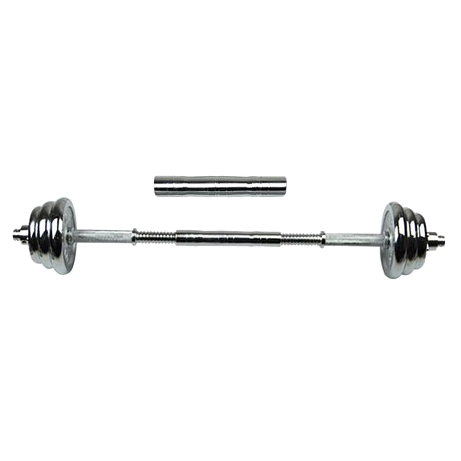 Dumbbell Extension Bar Rod Extender Pole Joiner Coupler for 25~28mm 40cm