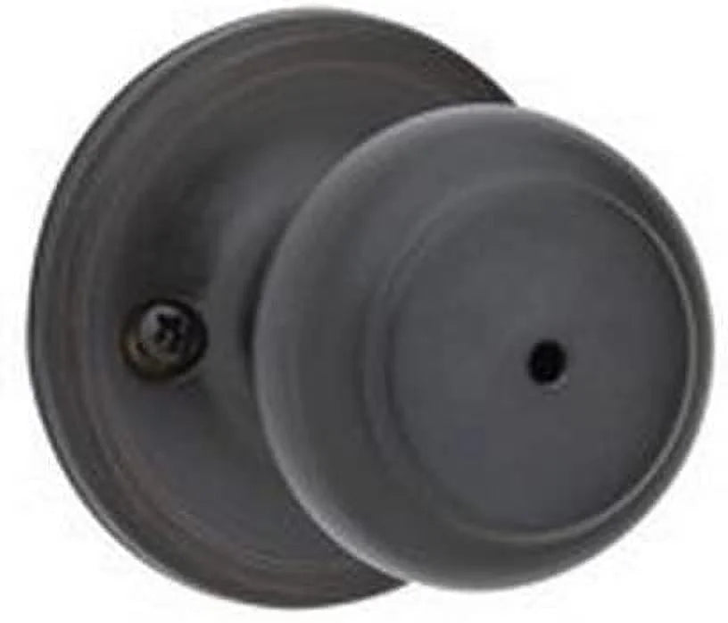 Kwikset 93001-630 Venetian Bronze Cove Privacy Knob Lockset
