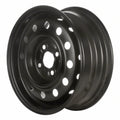 Pre-Owned Original Equipment  Painted Black Steel Wheel 14 x 5.5 9593548 fits 2003-2005 Saturn Ion (Good)