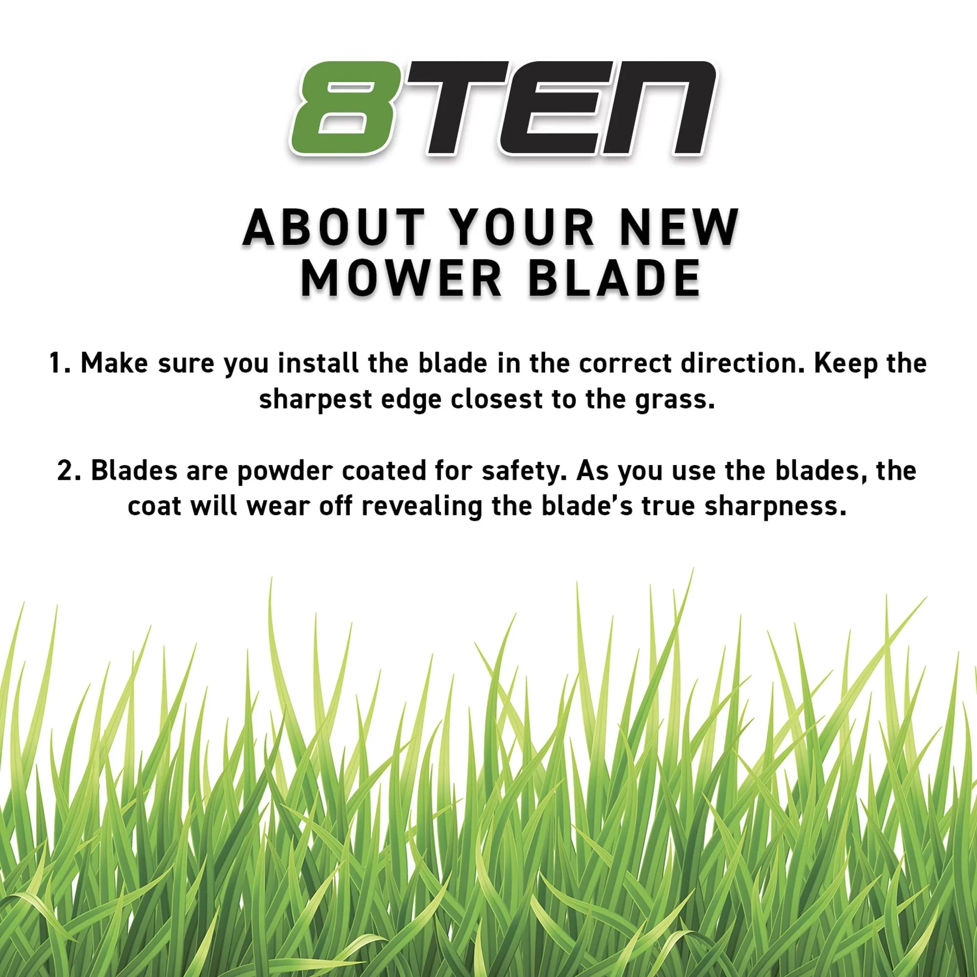 LawnRAZOR High Lift Blade 21 inch for  Cub Cadet 942-0641 810-CBL2357D