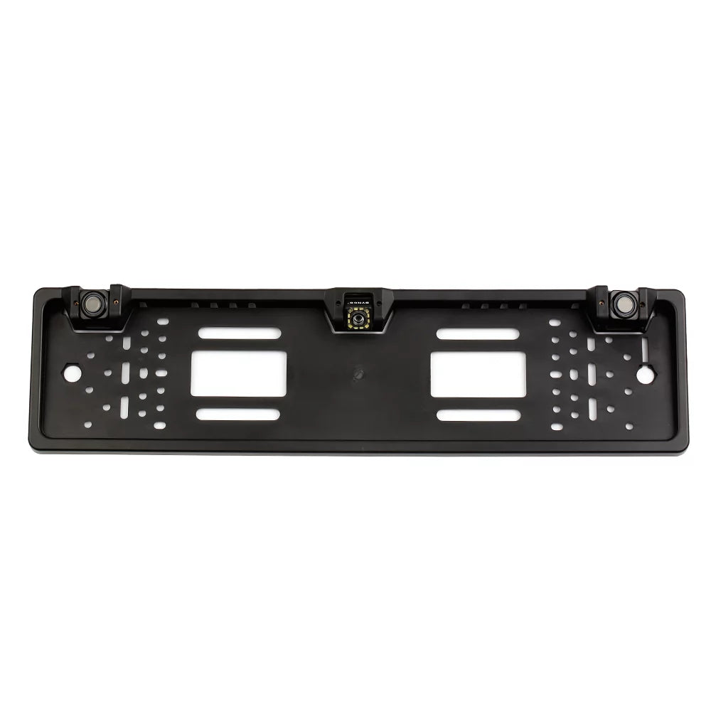 Tomshoo European License Plate Frame Backup Camera, 12  Rear View Camera, Car Reversing System, Parking Sensor
