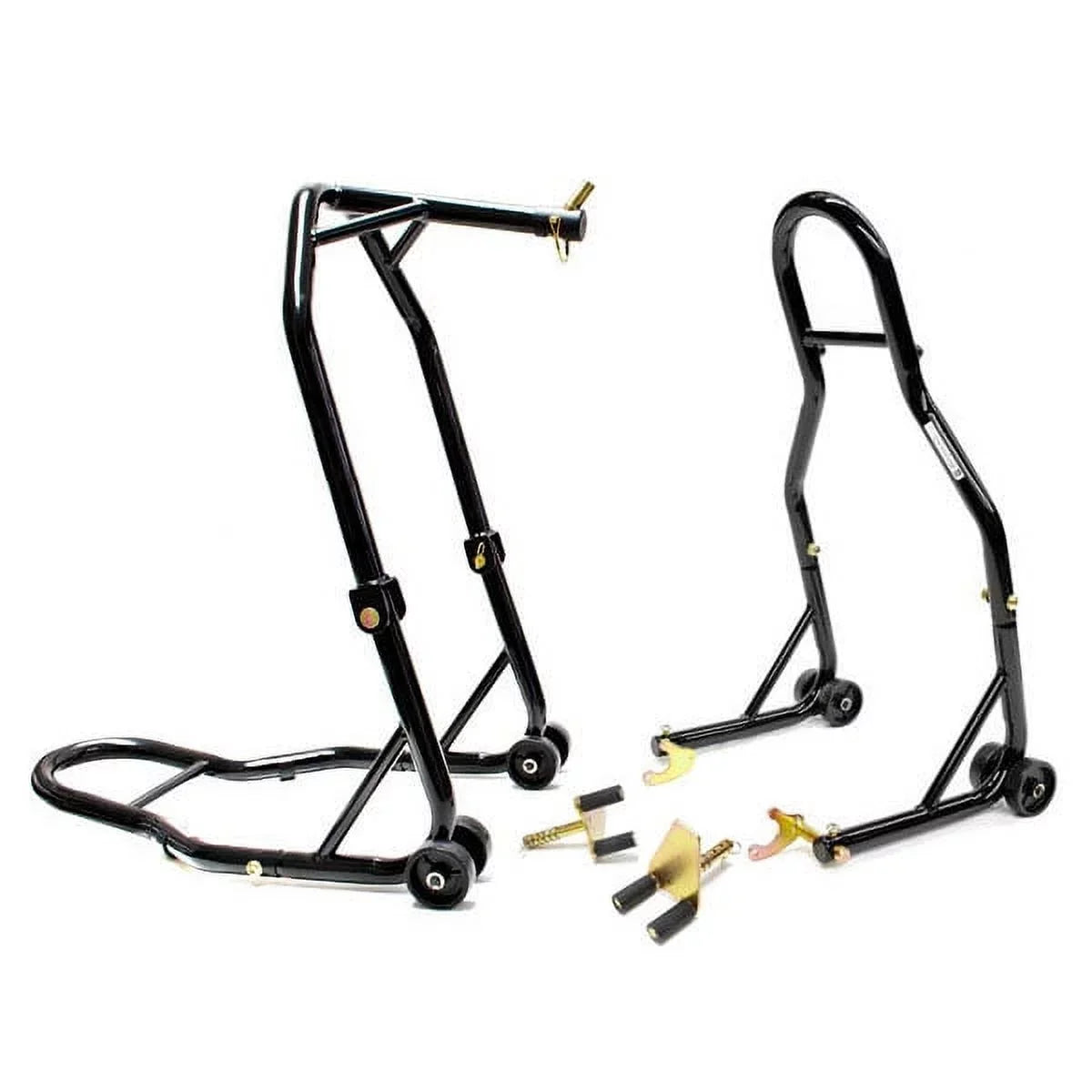 Motorcycle Front+Rear Headlift Dual Lift Stand Compatible with Buell S1/S2/Lightning/Thunderbolt