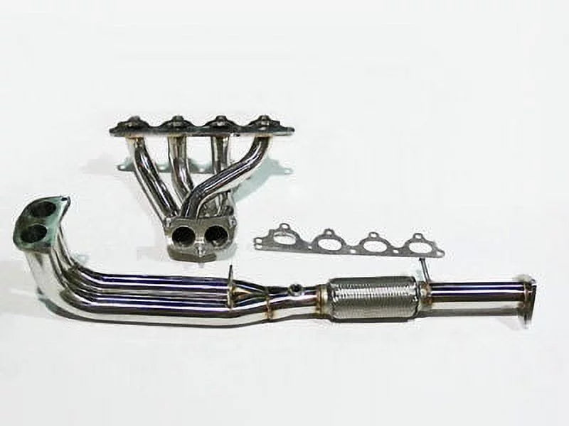 Stainless Steel Header Fitment For 1992 to 1996 Honda Prelude Si 2.3L H23 By -
