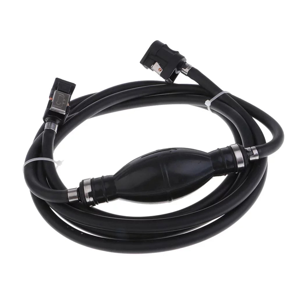 Universal Marine Boat RVs Fuel Line with Petrol Tank Connector And Bulb (Rubber) - 6.5x11mm