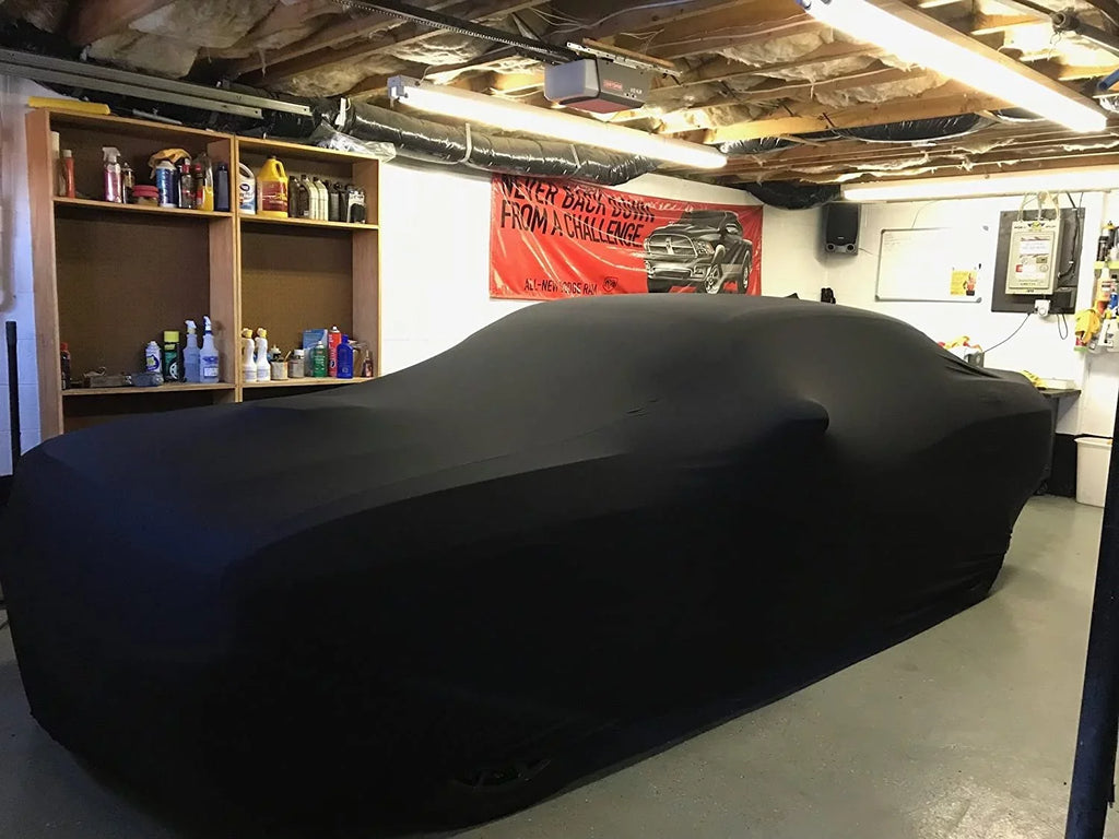 Indoor Car Cover Compatible with Audi A4 allroad Wagon 2020 - Black Satin - Ultra Soft Indoor Material - Guaranteed Keep Vehicle Looking Between Use - Includes Storage Bag