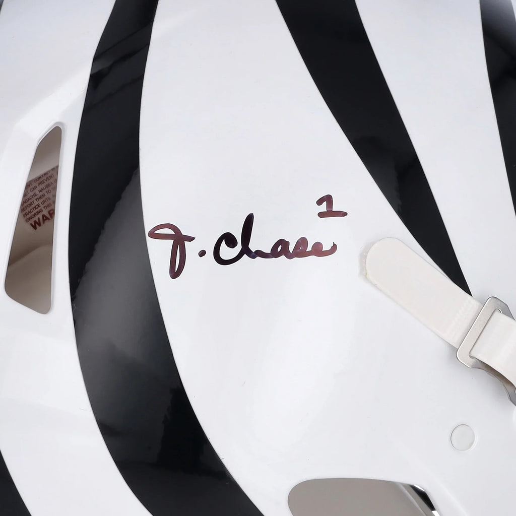 Ja'Marr Chase Cincinnati Bengals Autographed Riddell 2022 On Field Alternate Speed Authentic Helmet
