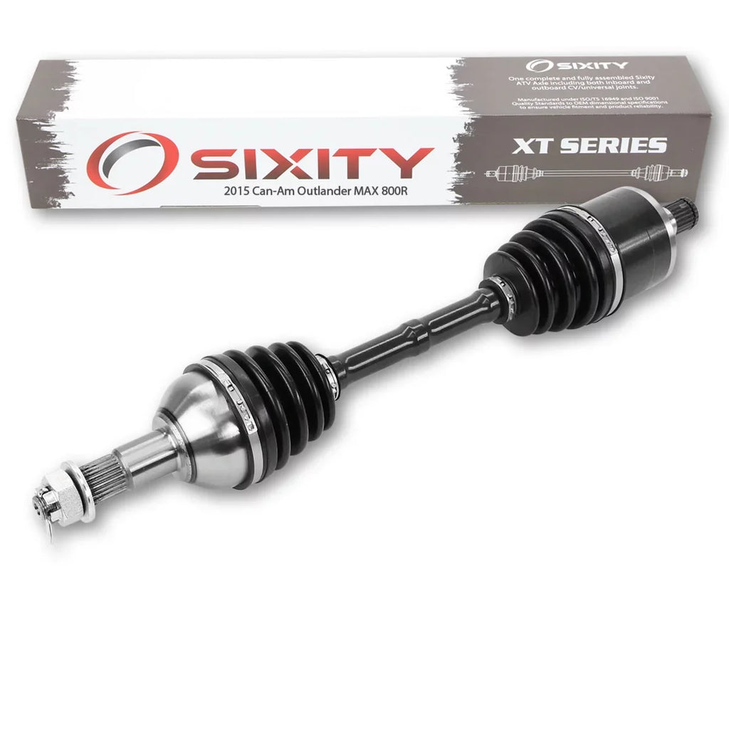 Sixity  Rear Left Axle compatible with Can-Am Outlander  800R 2015 -  4X4