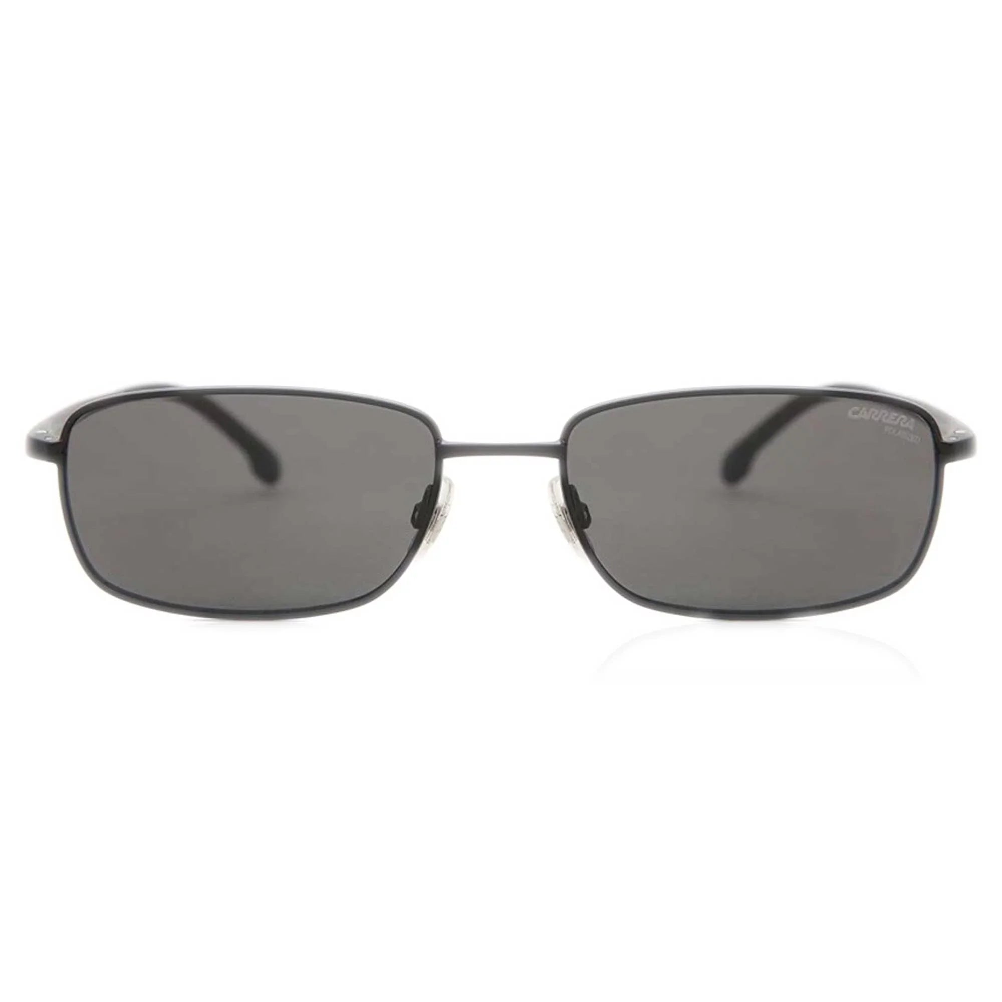 Carrera Polarized Grey Rectangular Men's Sunglasses  8043/S 0003/M9 56
