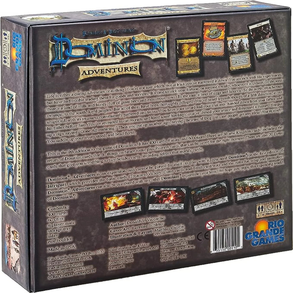 Rio Grande Games Dominion: Adventures Board Game