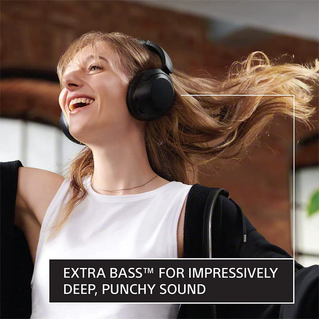 Sony Wireless Bluetooth Over Ear Headset -XB910N with Microphone Extra Bass Noise Cancelling Headphones with NeeGo