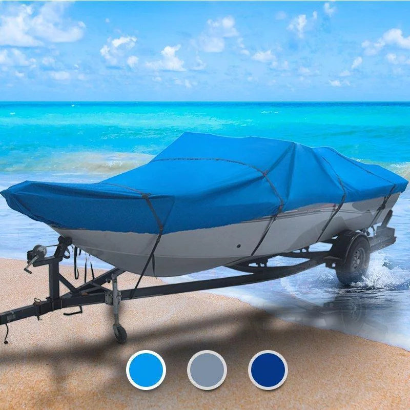 Semi-Custom Cuddy Cabin Boat 28'6" Length X116" Beam Width Seal Skin 1200 Boat Cover