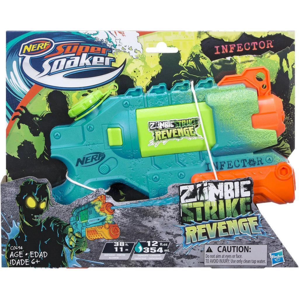 Hasbro C0694 Nerf Super Soaker Zombie Strike Revenge Infector
