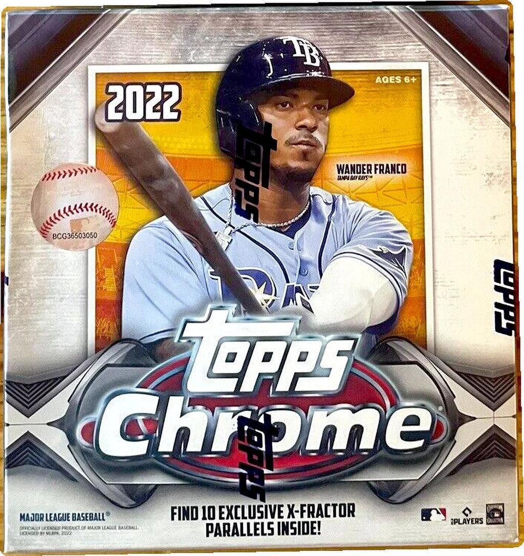 2022 Topps Chrome  Baseball Mega Box Trading Cards