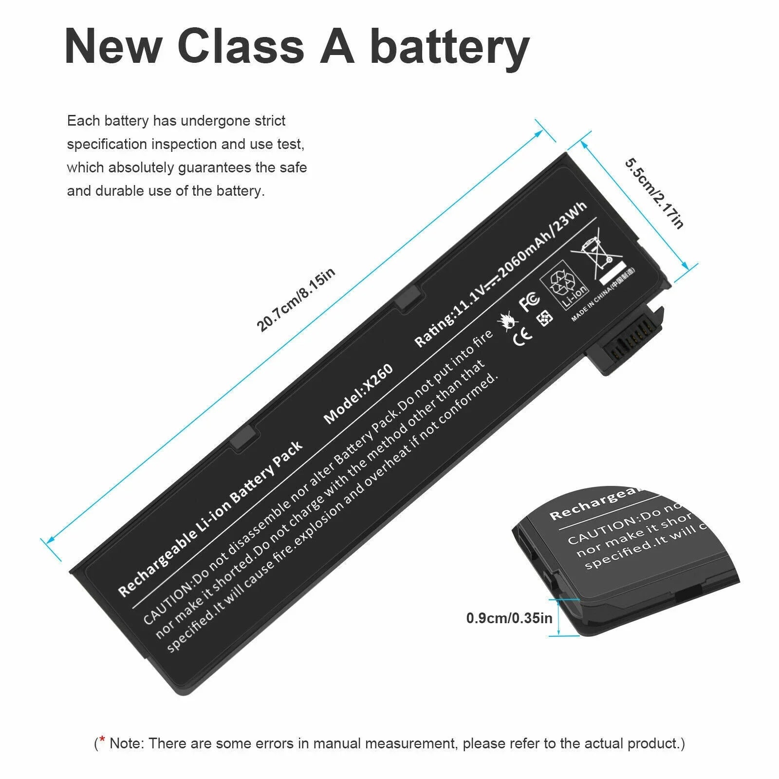 68+ X240 Battery for Lenovo ThinkPad T440 T440S X260 X250 T450s  121500146 / 121500147