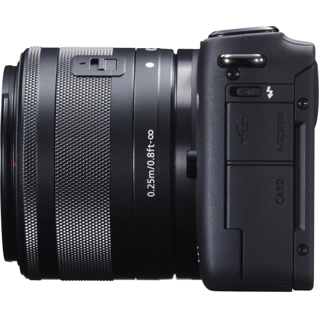 Canon  M10 18 Megapixel Mirrorless Camera with Lens, 0.59", 1.77", Black