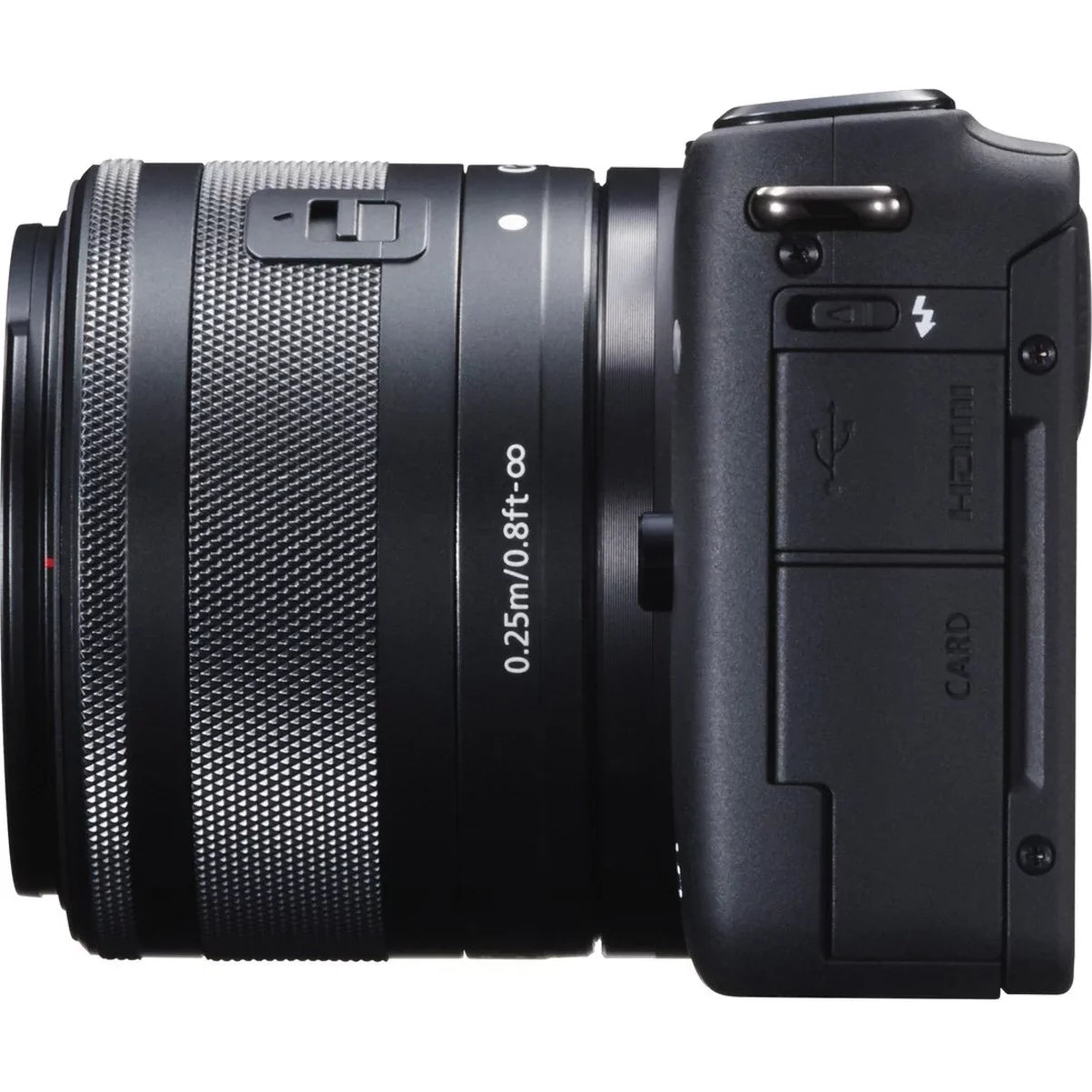 Canon  M10 18 Megapixel Mirrorless Camera with Lens, 0.59", 1.77", Black