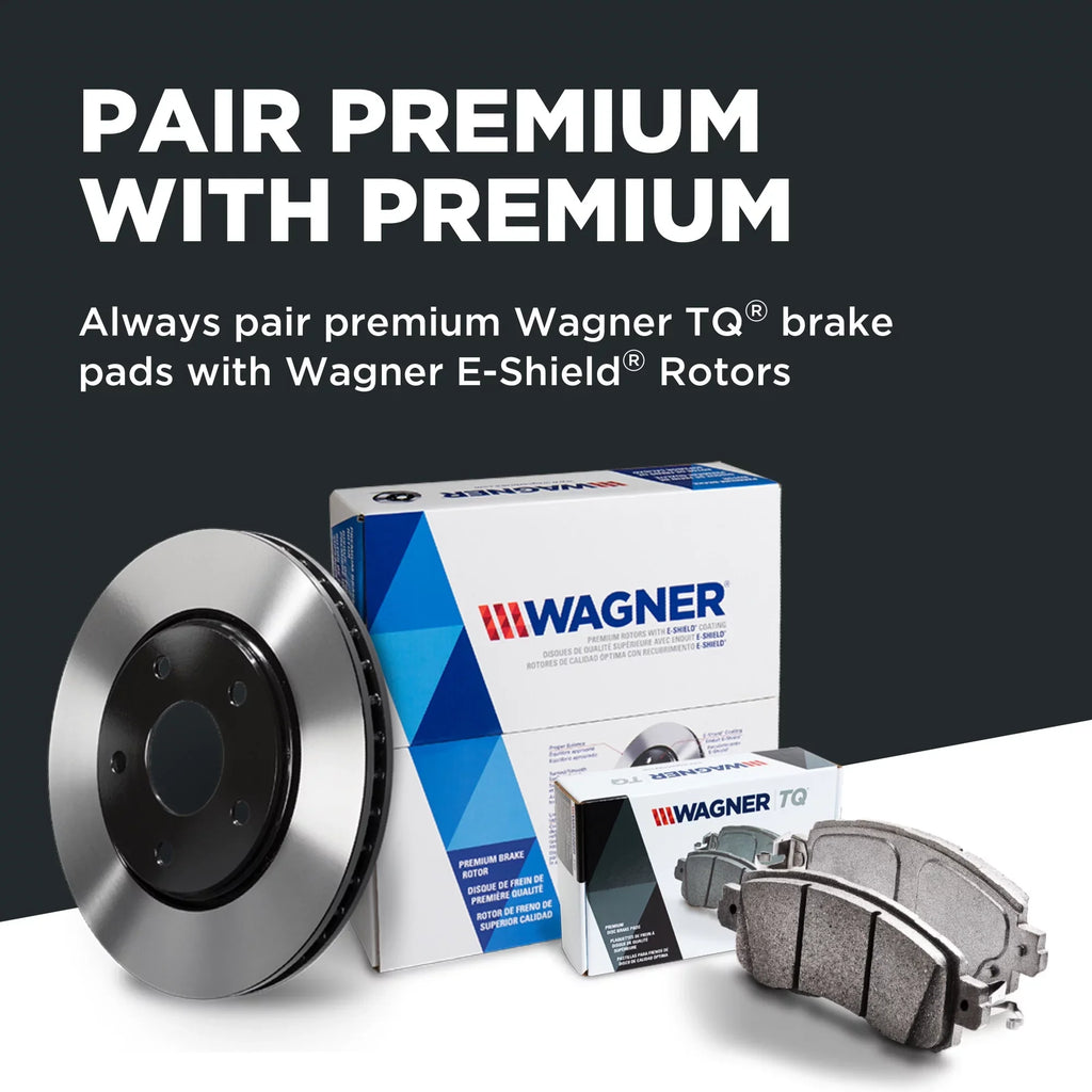 Wagner Thermoquiet QC1799 Ceramic Disc Brake Pad Set Fits select: 2015-2016  , 2017  G80