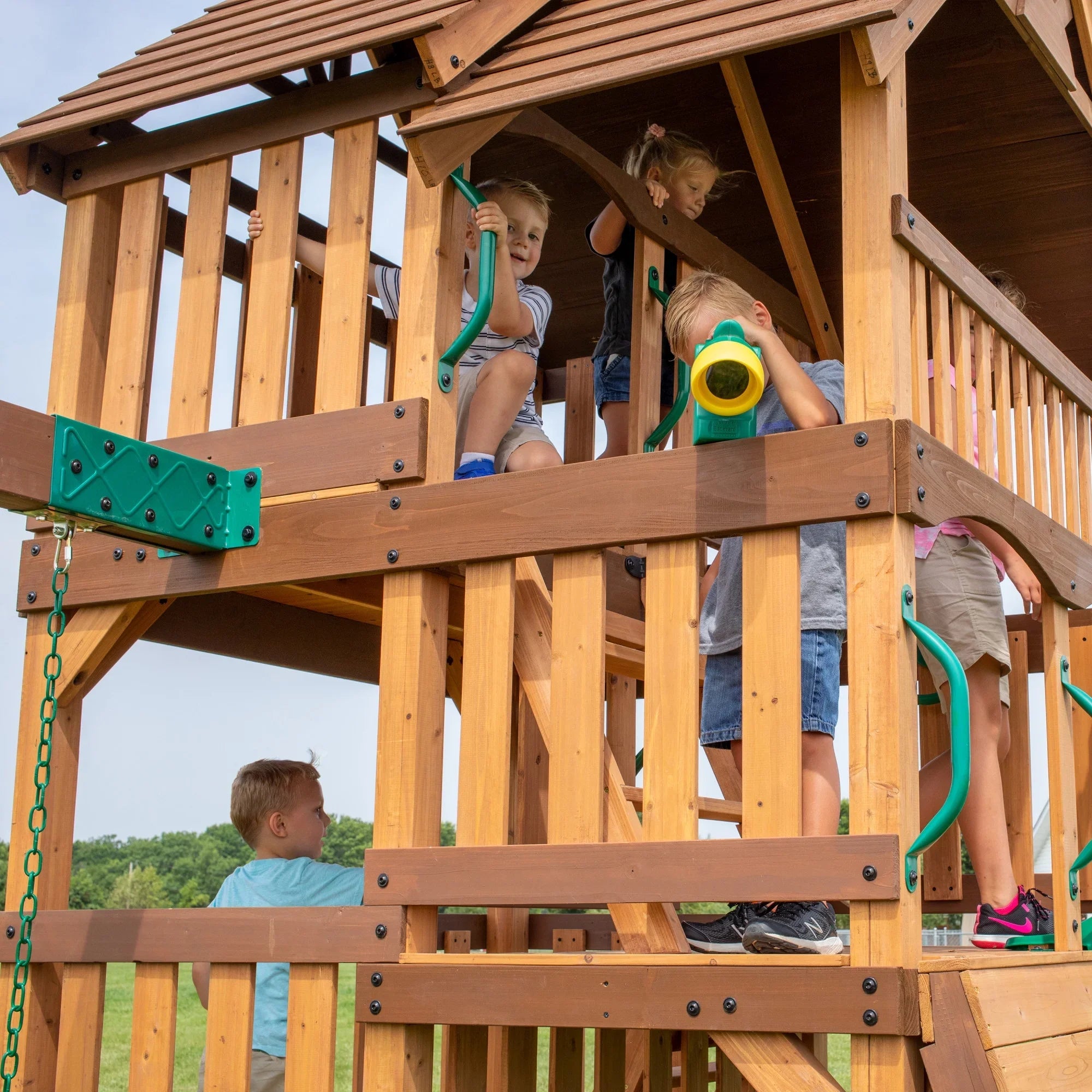 Backyard Discovery Highlander Swing Set