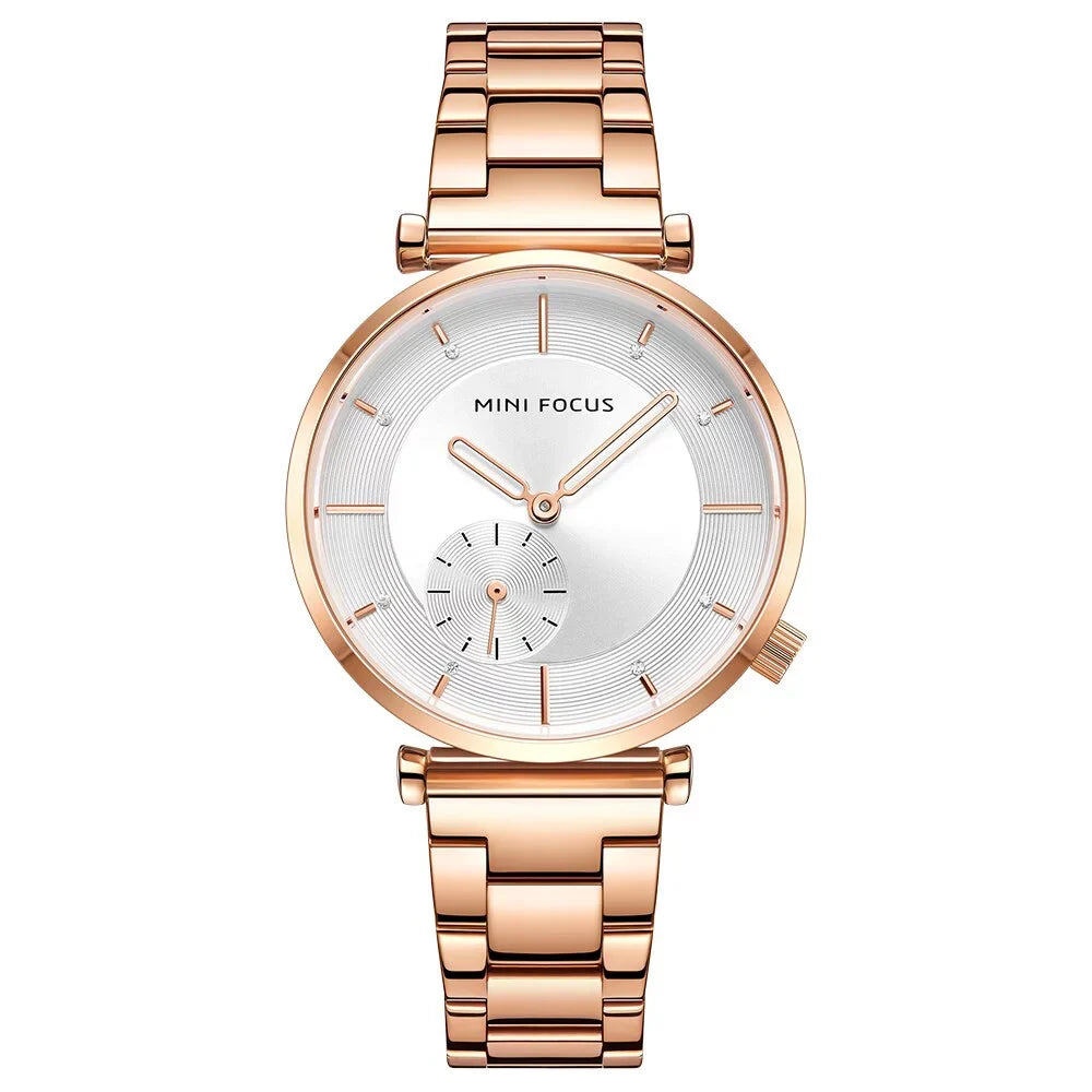 Women Watches Brand Luxury Fashion Ladies Watch 30M Waterproof Reloj Mujer Relogio Feminino Rose Gold Stainless Steel