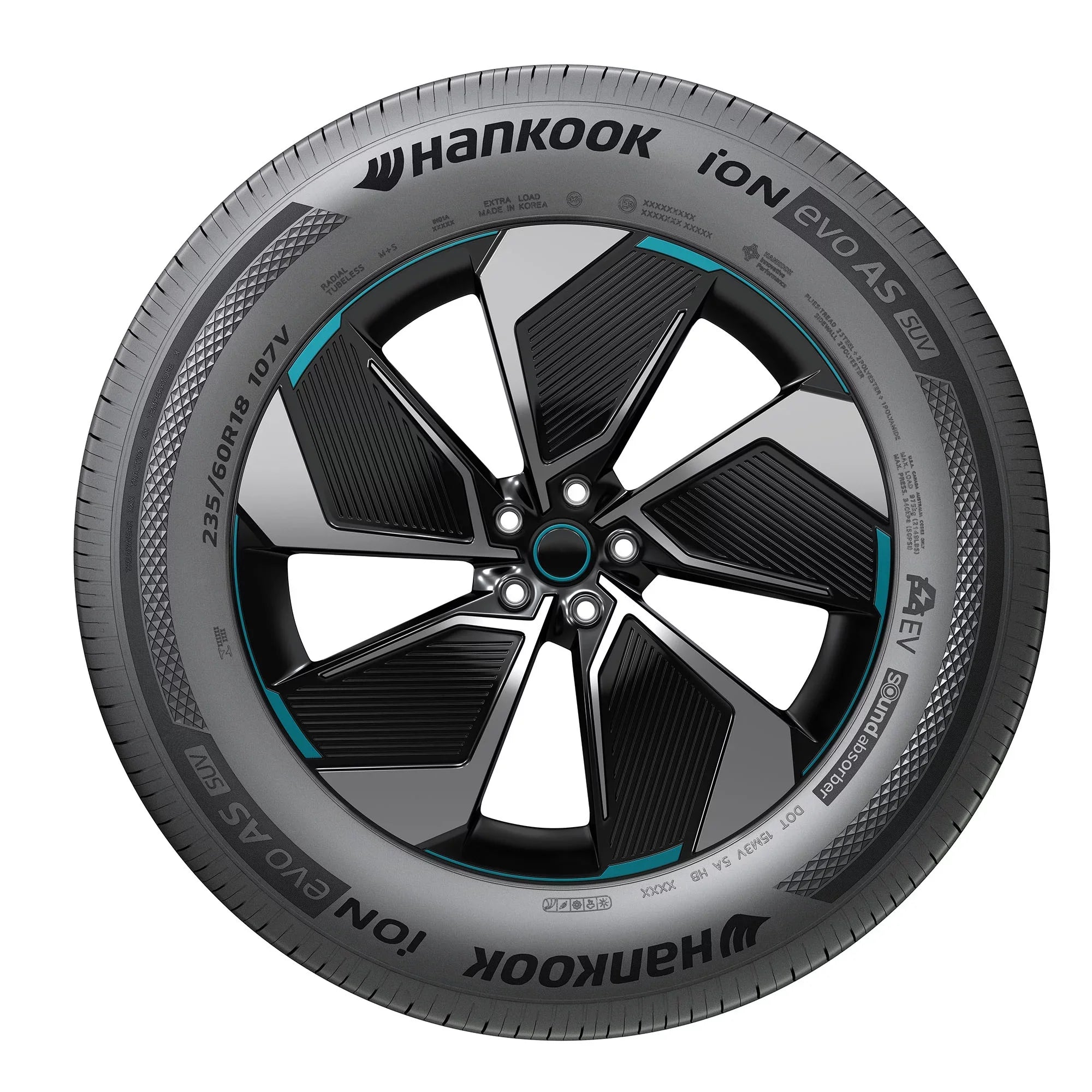 Hankook iON evo   IH01A All Season 255/40R21 102Y  Passenger Tire