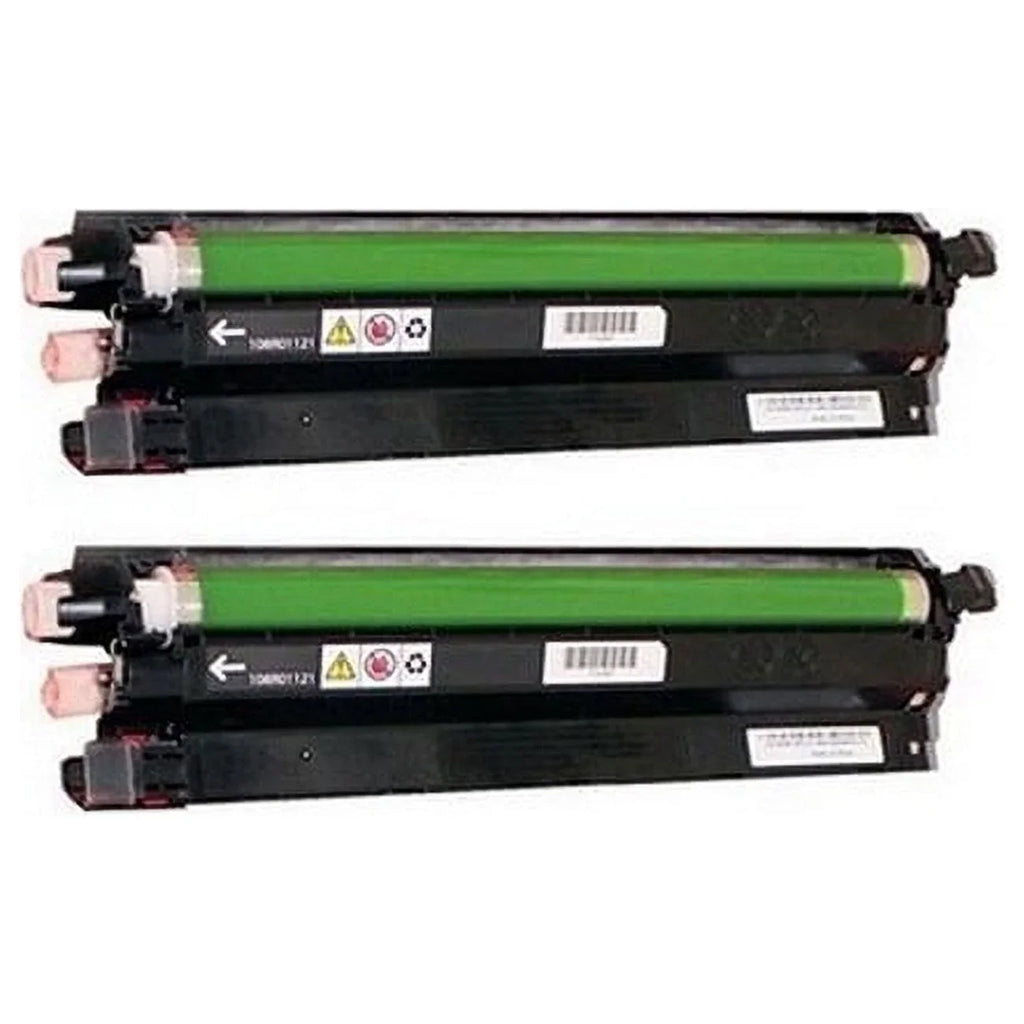 PrinterDash Replacement for Phaser 6600/VersaLink C400/C405/WorkCentre 6605/6655 Series Black Drum Unit (2/-60000 Page Yield) (108R01121K_2PK)