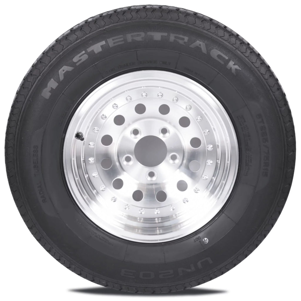 Mastertrack UN203 ST205/75R14 8 Ply 105M Load Range D Radial Trailer Tire -  205/75/14 205/75R14 (Tire Only)