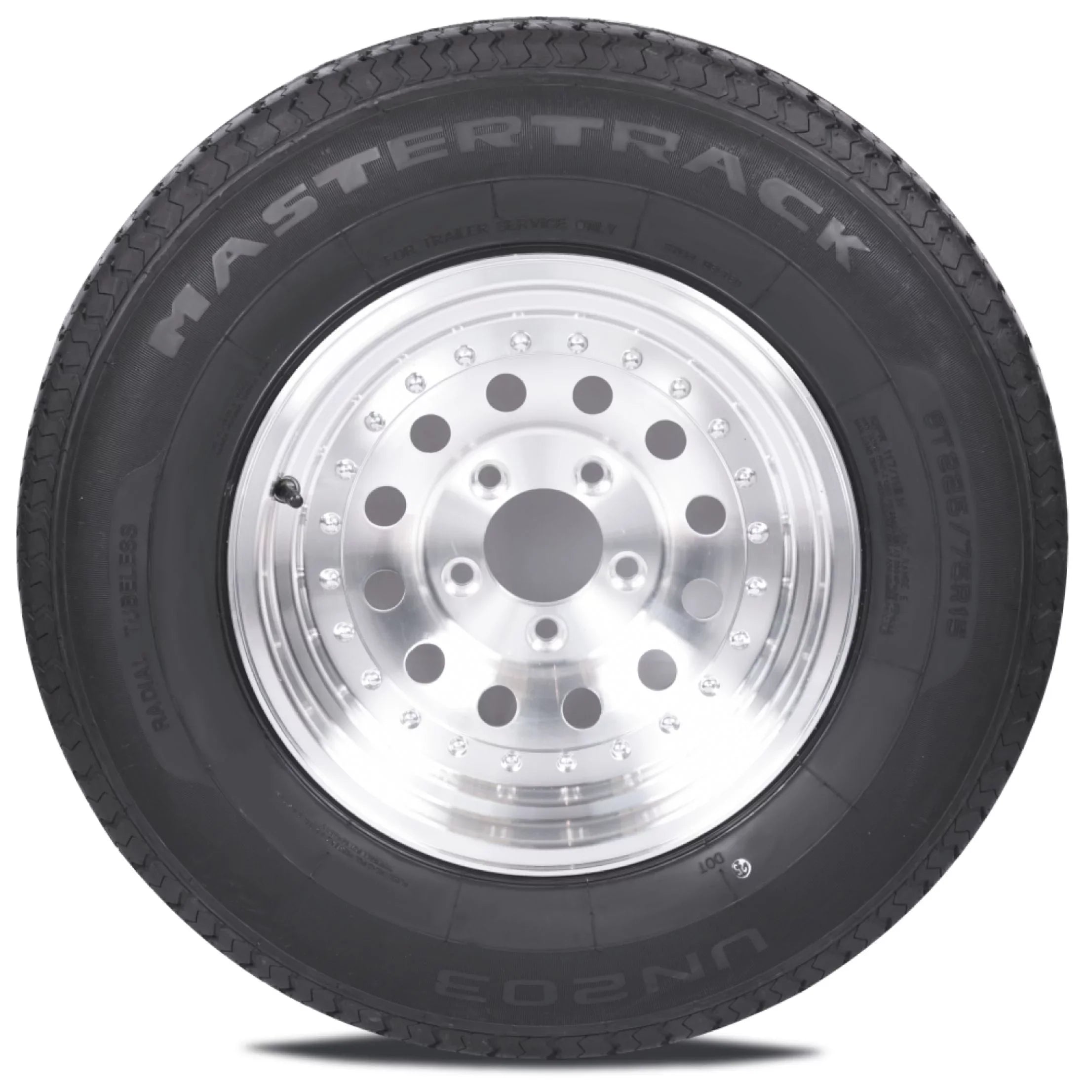 Mastertrack UN203 ST205/75R14 8 Ply 105M Load Range D Radial Trailer Tire -  205/75/14 205/75R14 (Tire Only)