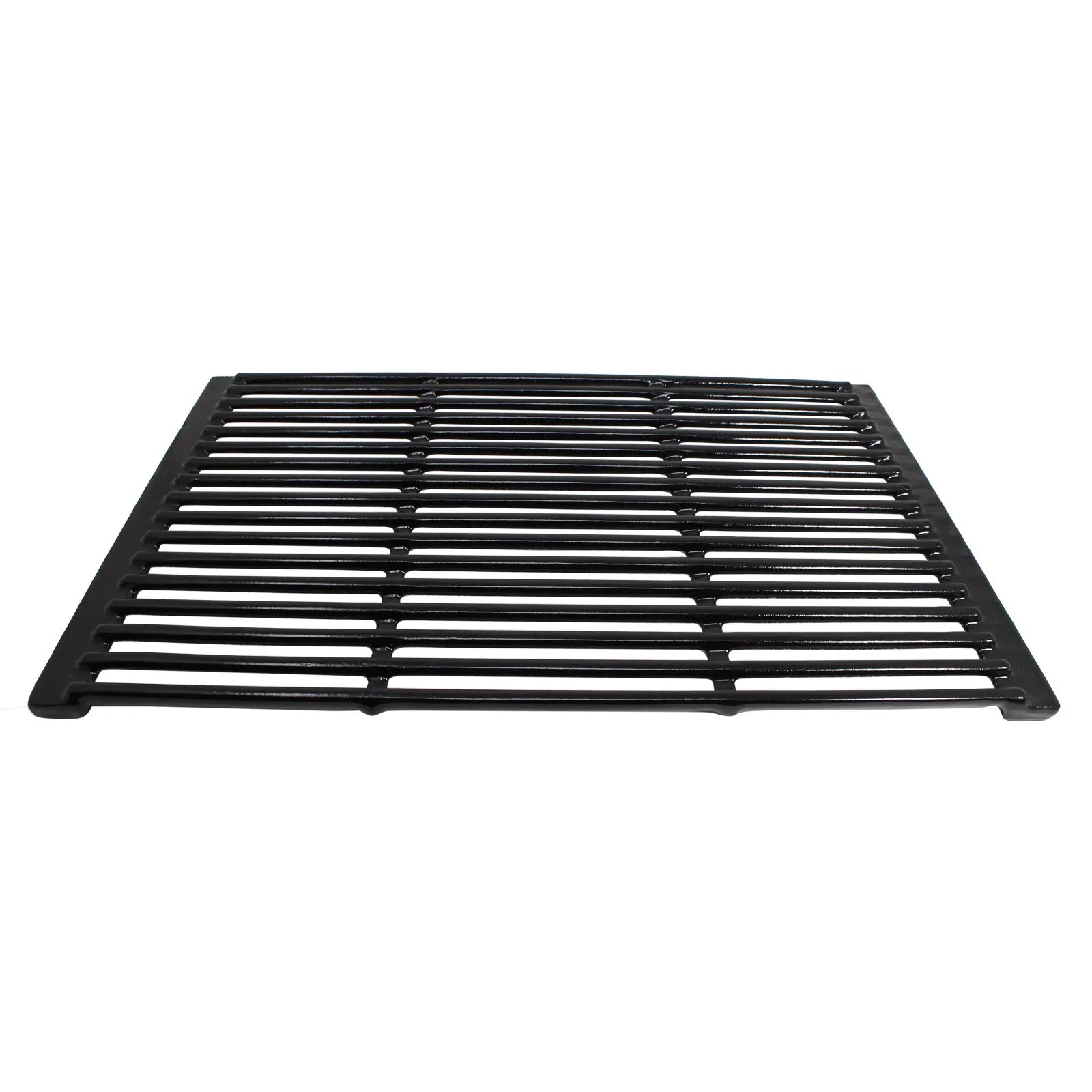 2  Grill Cooking Grates & 3 Heat Shield Plate Tent Replacement Parts for Charmglow 810-6320-V - Compatible Barbeque Porcelain Enameled Cast Iron Grid 19" & Flame Tamer, Flavorizer Bar