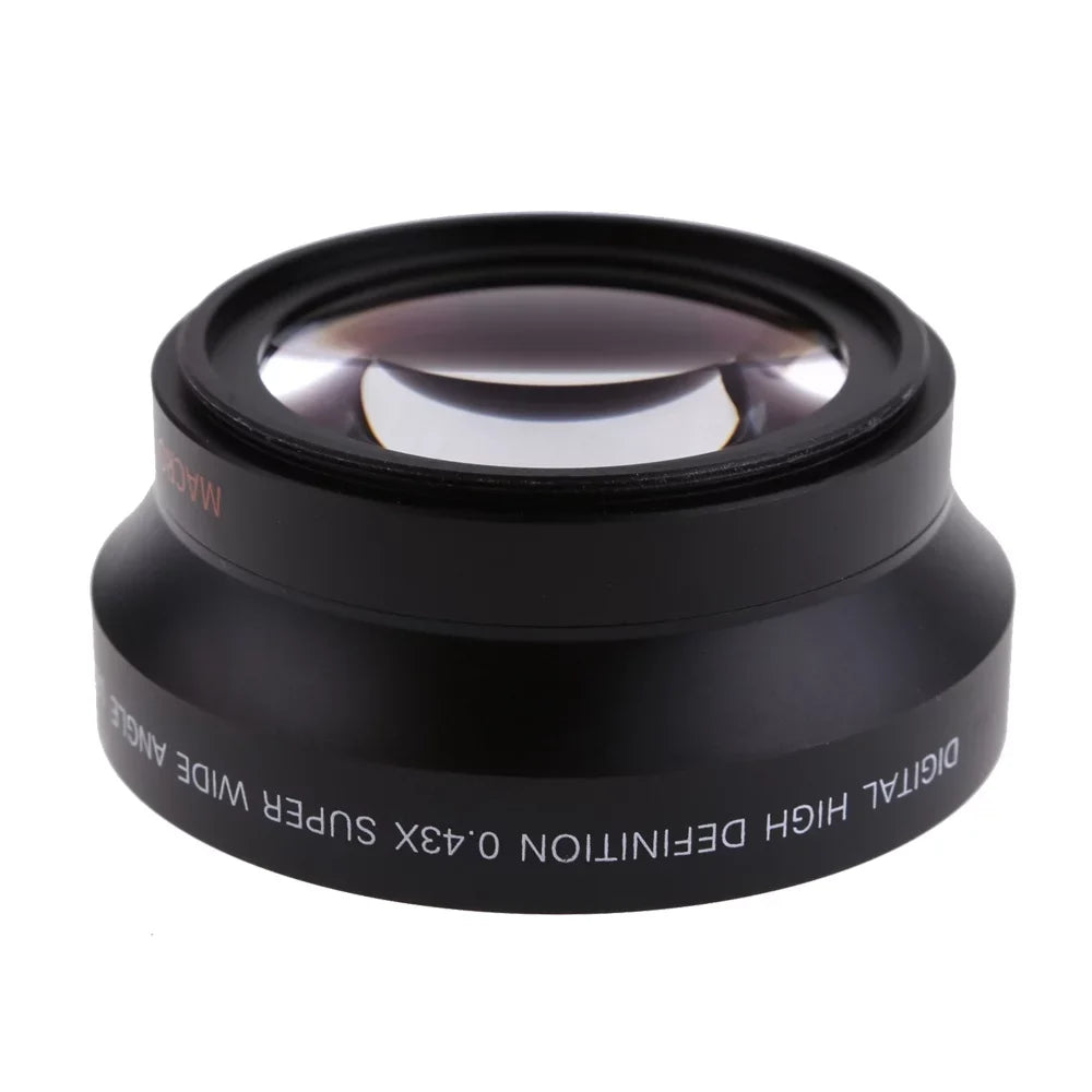 67mm Digital High Definition 0.43×SuPer Wide Angle Lens With Macro Japan Optics for Rebel T5i T4i T3i 18-135mm 17-85mm and Nikon 18-105 70-300VR