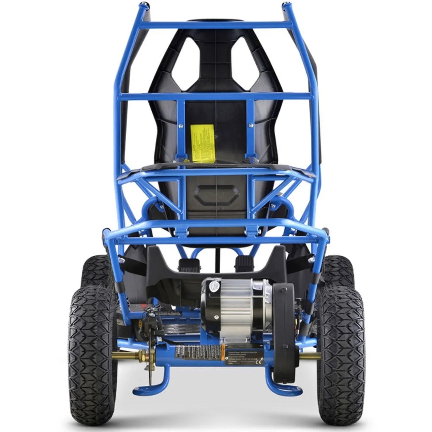 MotoTec Maverick Electric Go Kart 36v 1000w Blue