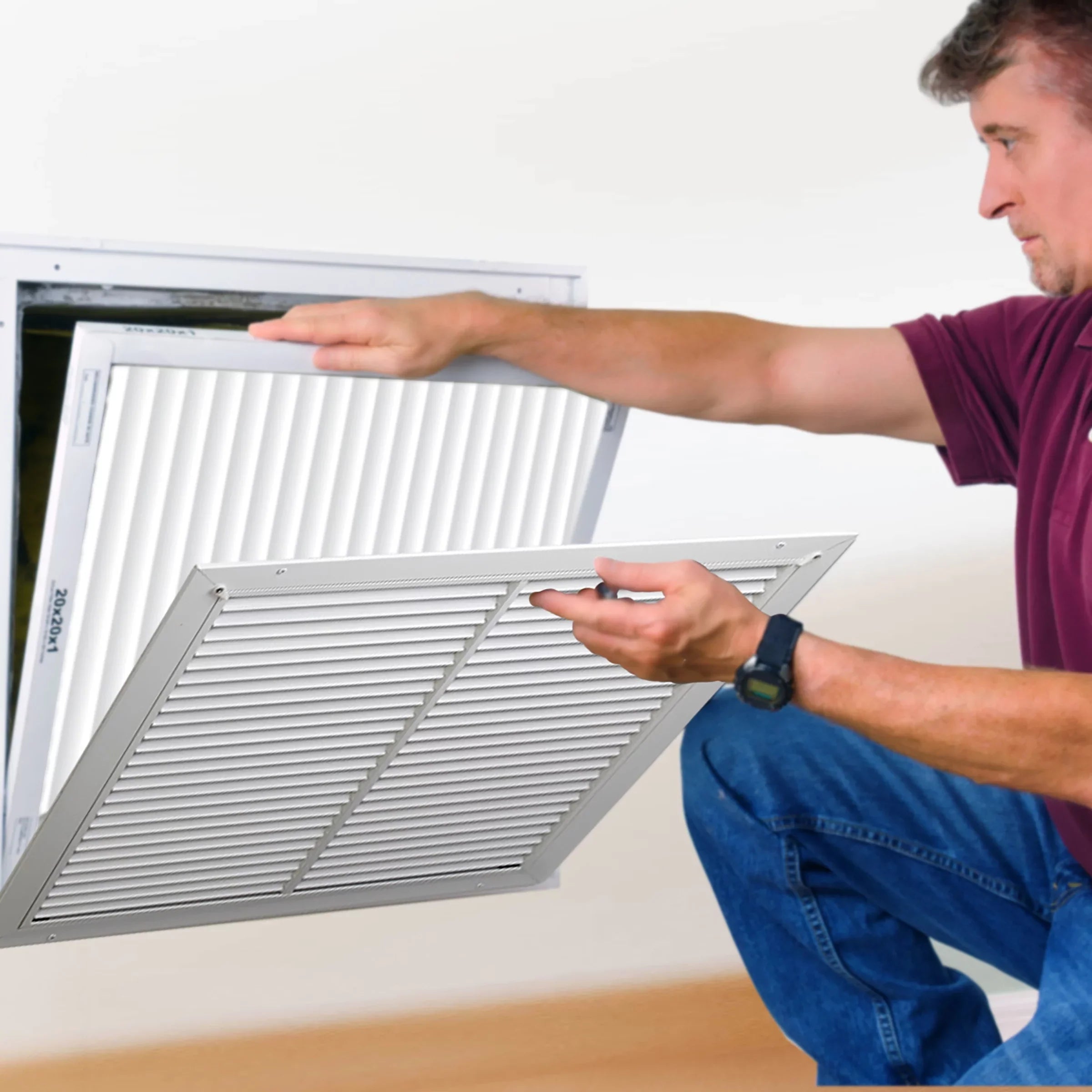 Honeywell 12x20x1  12 Pleated  Furnace Air Filter -12 Pack