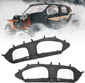 Kemimoto Soft Upper Door Set Kit,  Soft Cab Doors top Enclosure Compatible with 2017-2023 Can Am Maverick X3 Max 4 Seater Models