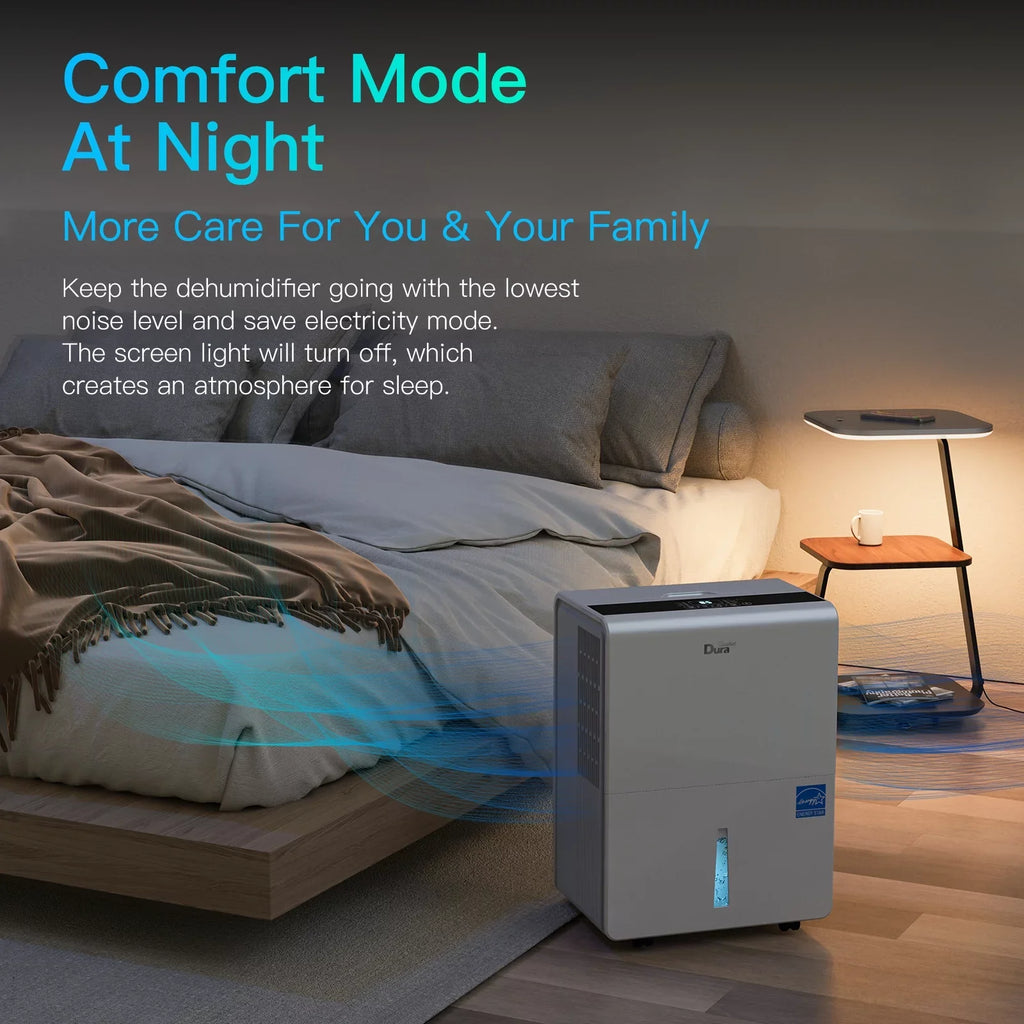 DuraComfort Dehumidifier for Basement,up to 3000 Sq.ft 35 Pint (50 Pint 2012  Standard) Dehumidifiers with