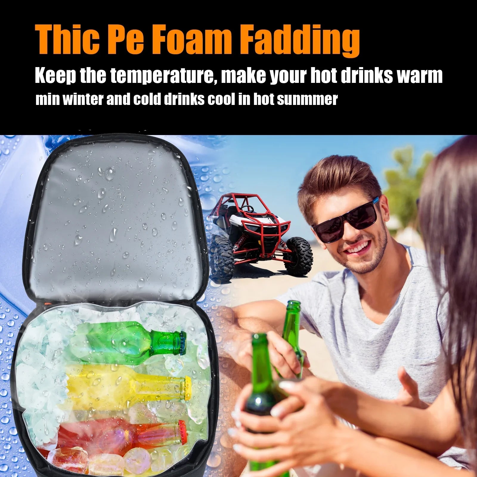RS1 Storage Organizers  Accessories Underhood Storage Bag Cooler Waterproof Tool Bag Fit for Polaris  RS1 2018+