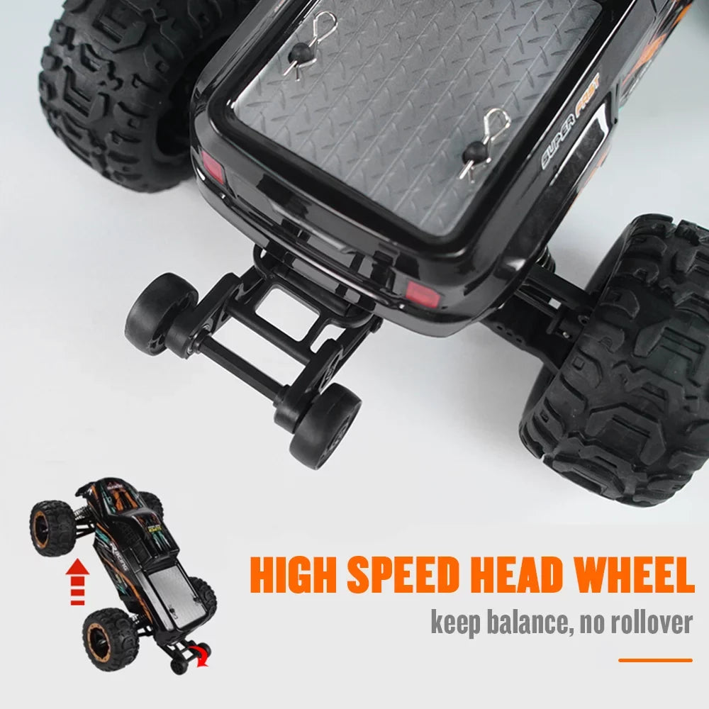 Linxtech  Car,Big Adult Ajcoflt 1 16 45 4 Montloxs 4 Foot Kids 16889 A 1 16  Car Road Motor Truck for 4 Race 16889 , Toy 1 16 Scale 16889 1 16 45 4 oolRC Remote 45 km h Brushless Off