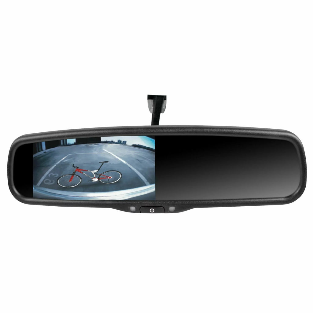 Rydeen MV436S Universal Mount Car Video 4.3 -Inch   Rear View Mirror Monitor