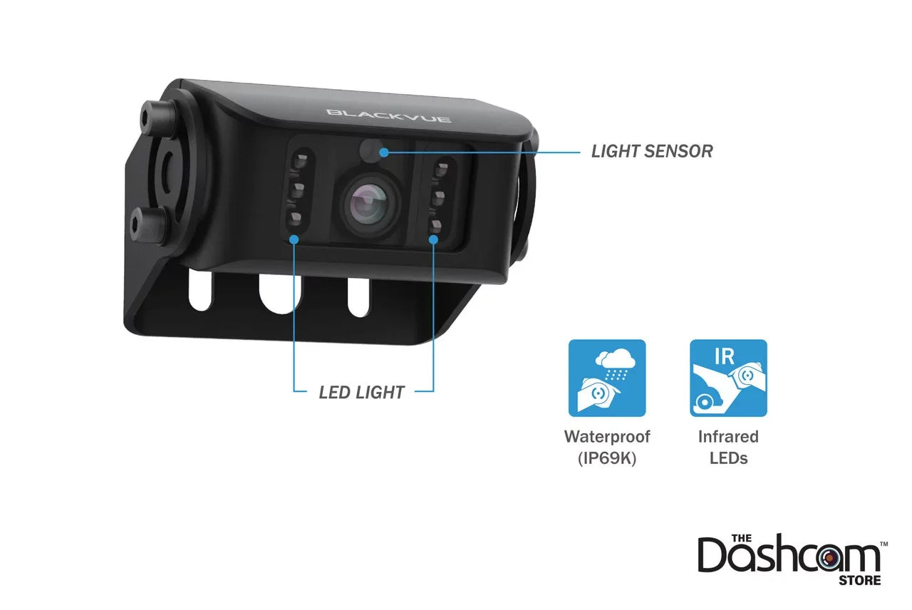 BlackVue DR770X-2CH- Front + Waterproof Exterior Dash Cam With 128GB Card | Cloud-Ready 1080p 60FPS  & WiFi