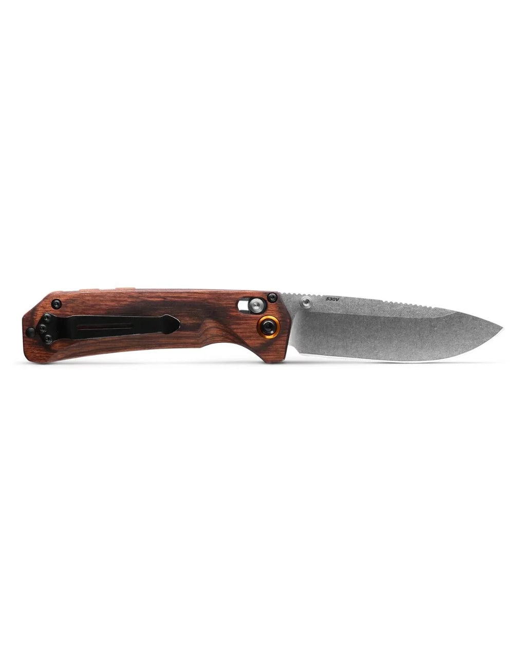 Benchmade Grizzly Creek 15062 Stabilized Wood 3.49" -S30V Stainless Folding Pocket Knife
