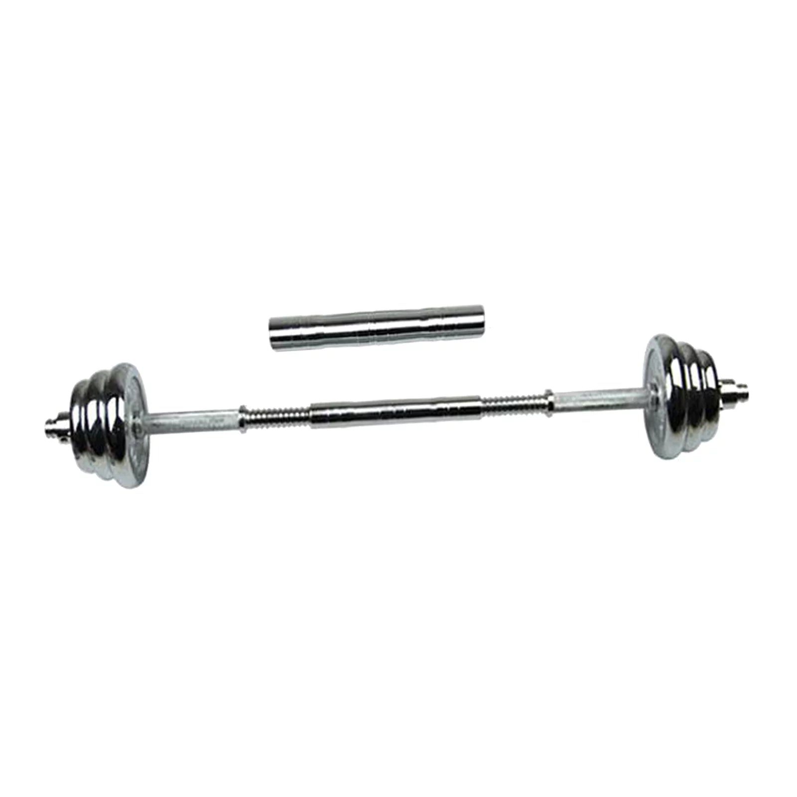 Dumbbell Extension Bar Rod Extender Pole Joiner Coupler for 25~28mm 40cm