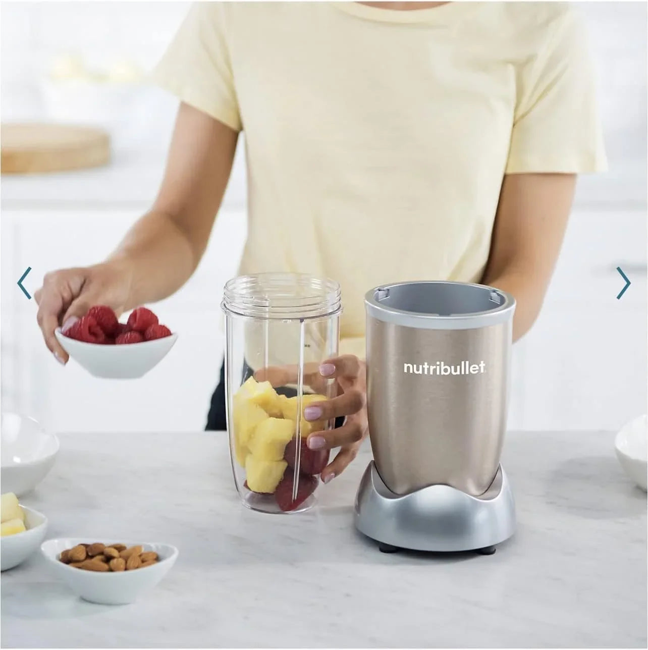 nutribullet® Pro 32 oz. 900 Watt Personal Blender - Champagne