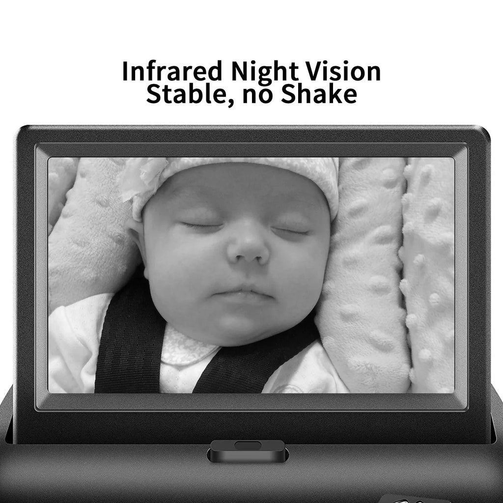 Car 4.3'' Car Monitor with Infrared Night Vision Plug and Play View Infant in Rear Facing Seat with Wide Crystal Clear View Easily to Observe The 's Every Move