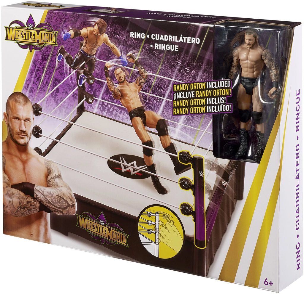 Wrestling Wrestlemania Ring Playset [Includes Randy Orton]