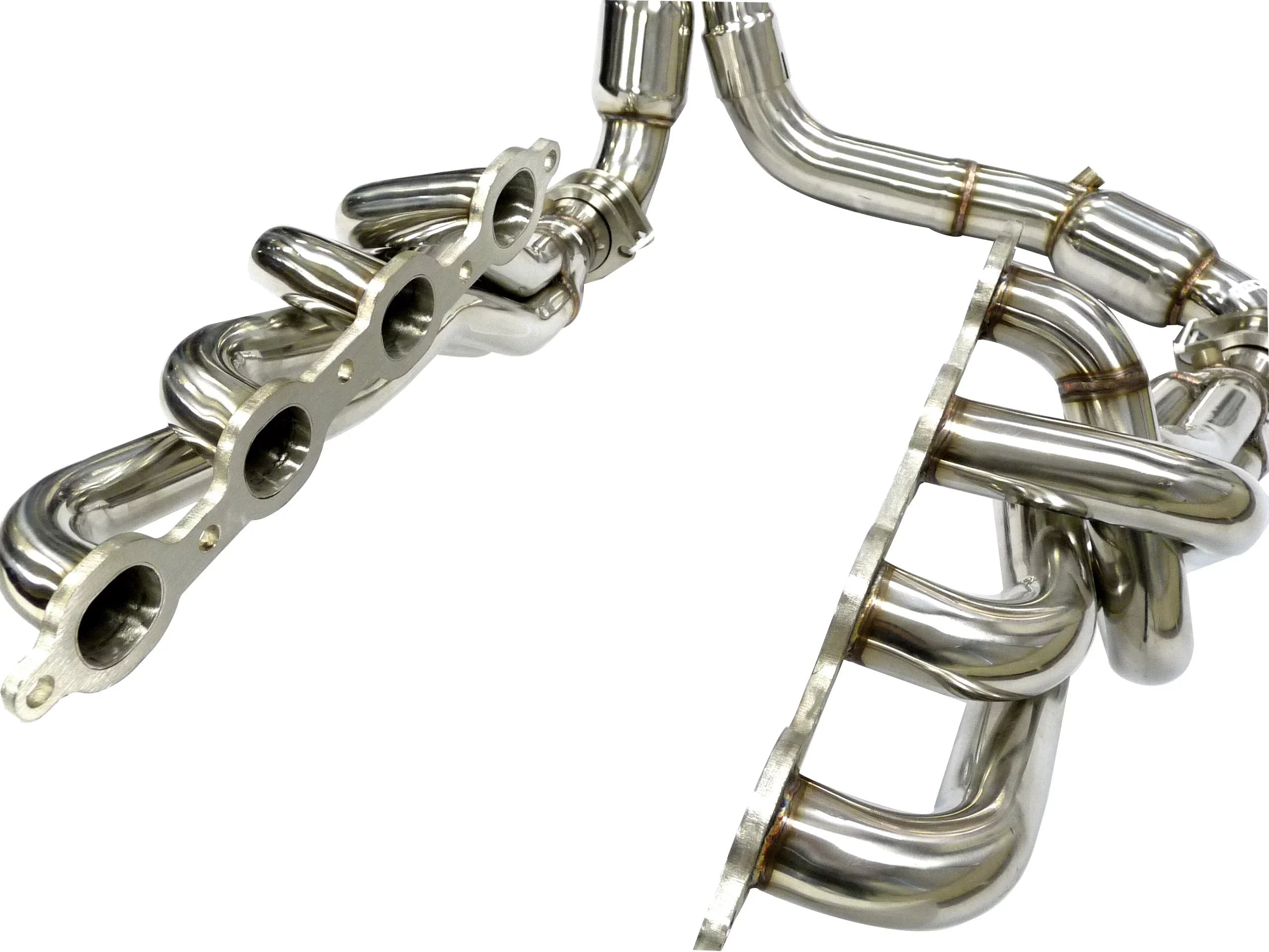 Catted Header Fits For 2014+  Chevy Silverado/  Sierra 1500 5.3L/6.2L