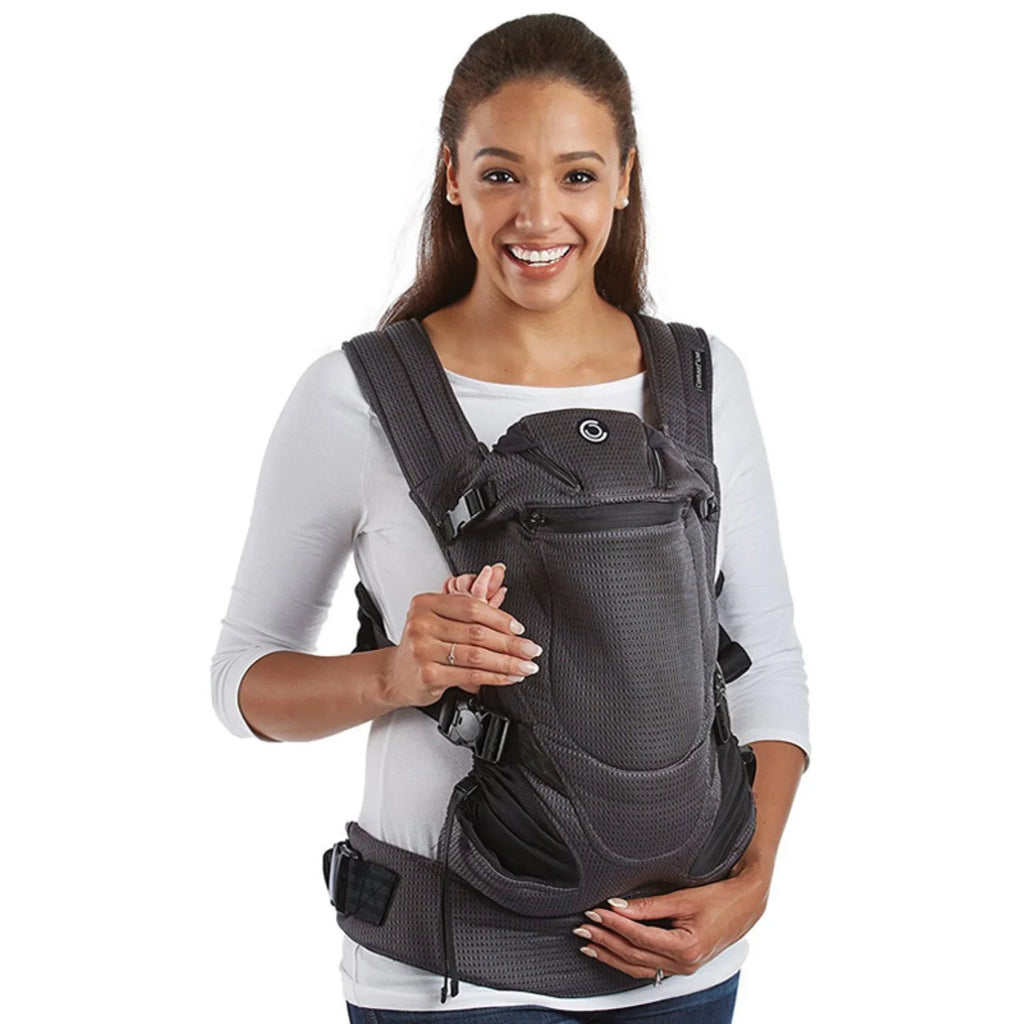 Contours Love 3-Position Baby Carrier, Newborn, Infant, Toddler, Charcoal Gray Mesh, One Size