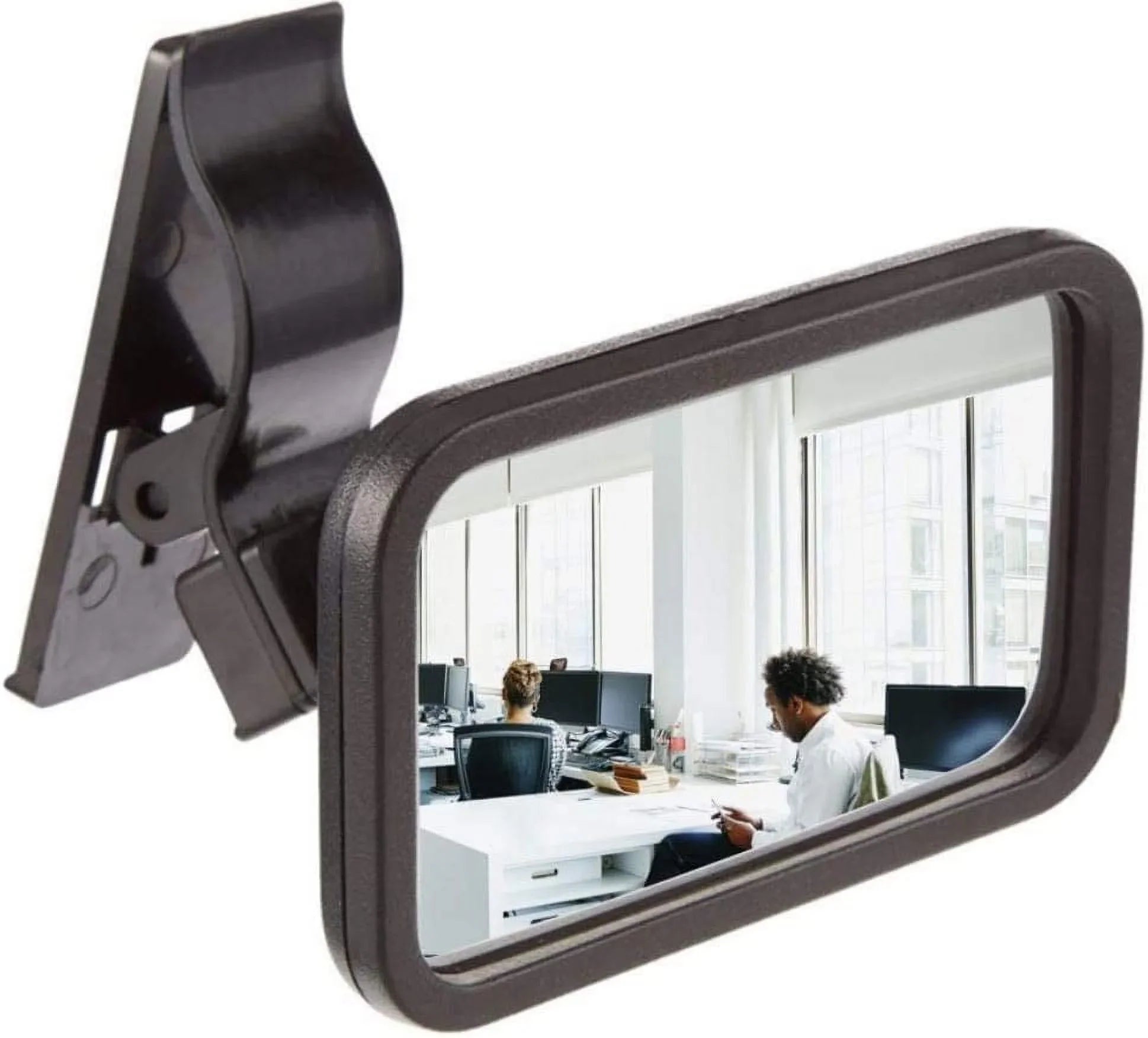 '-On Rear View Mirror for  Monitors or Anywhere by (2 pack)