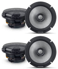 (4) Alpine R2-S65 6.5" 2-Way Car Audio Speakers High-Resolution Certified