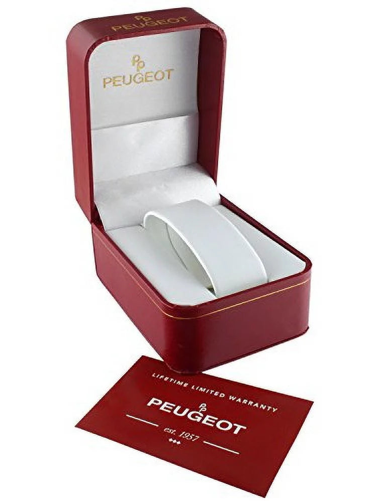 Peugeot Women's 7096GCR Gold-Tone Ivory Tortoise Shell Watch