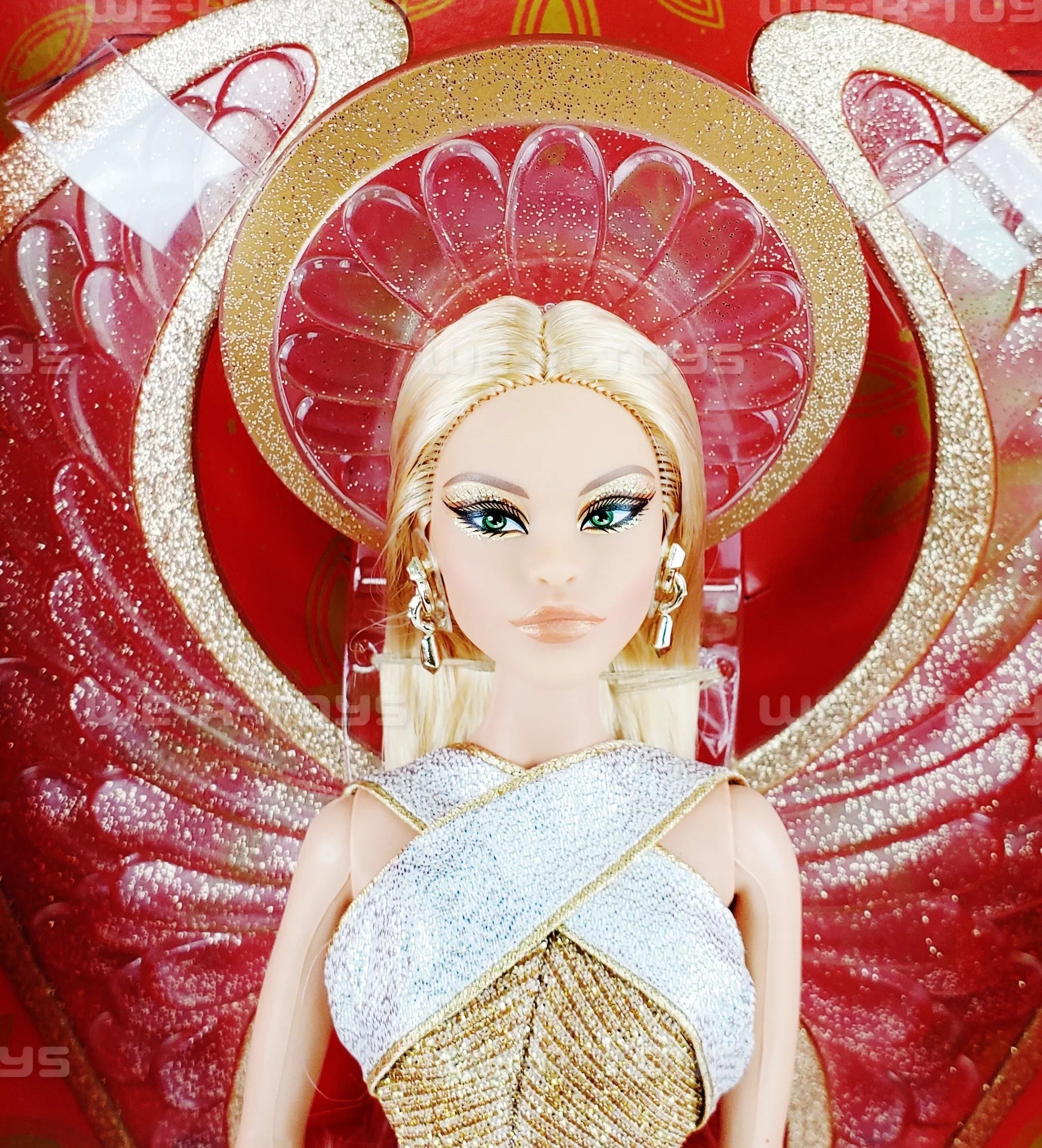 Barbie Bob Mackie Holiday Angel Doll Mattel 2022 #HCC00