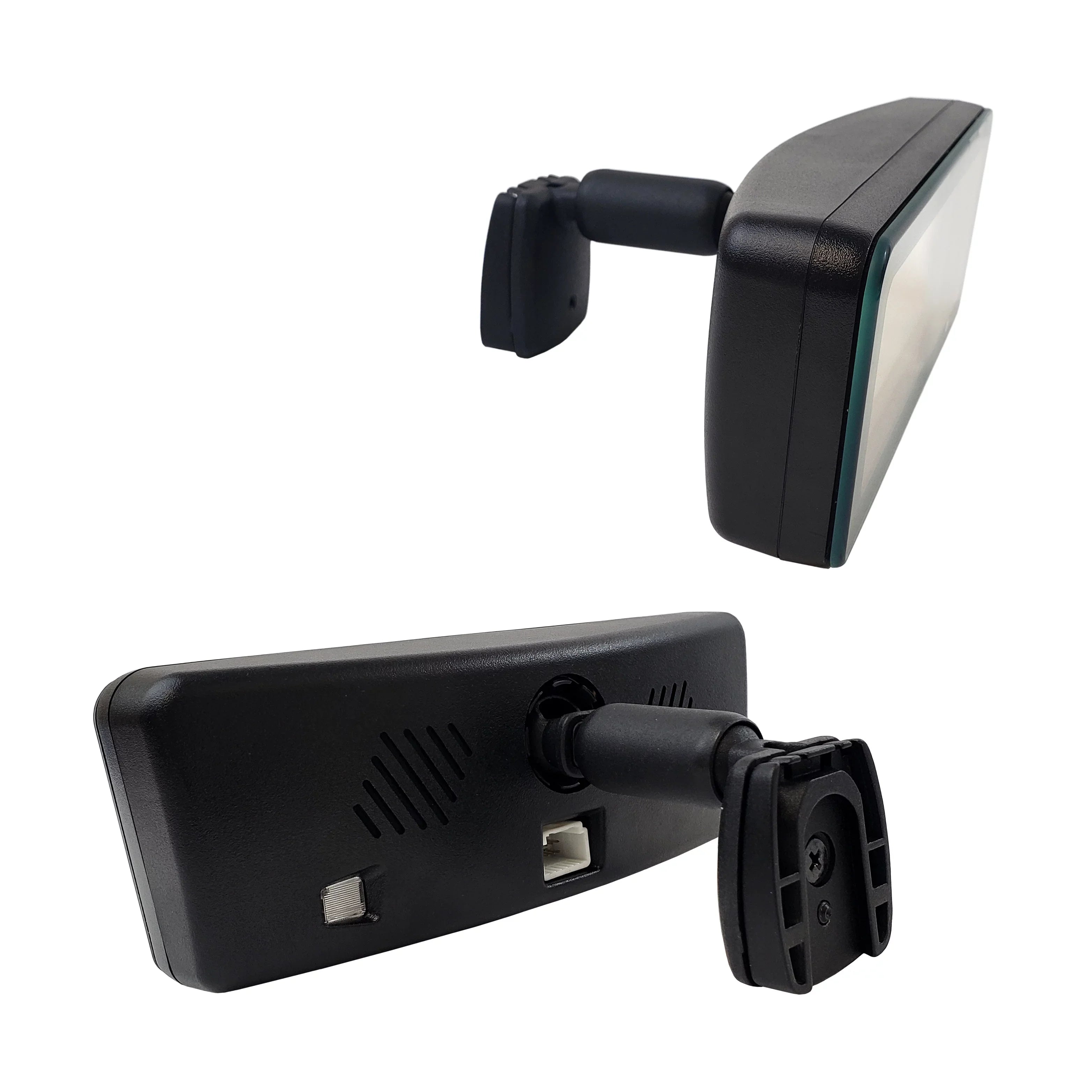 Master Tailgaters Universal Frameless Rear View Mirror with 7"  Display, 4 Video Inputs & Enhanced Visibility